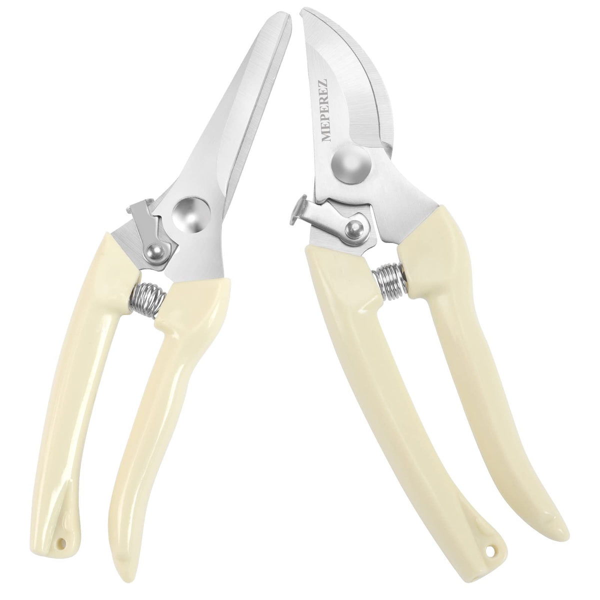 Premium Germany Pruning Shears, 4x Cutting Power Trimming, Garden Clippers 1-Inch Cut Capacity, Best Gardening Gifts, Easy to use Gardening Tools, Arthritis Weak Hand Snips