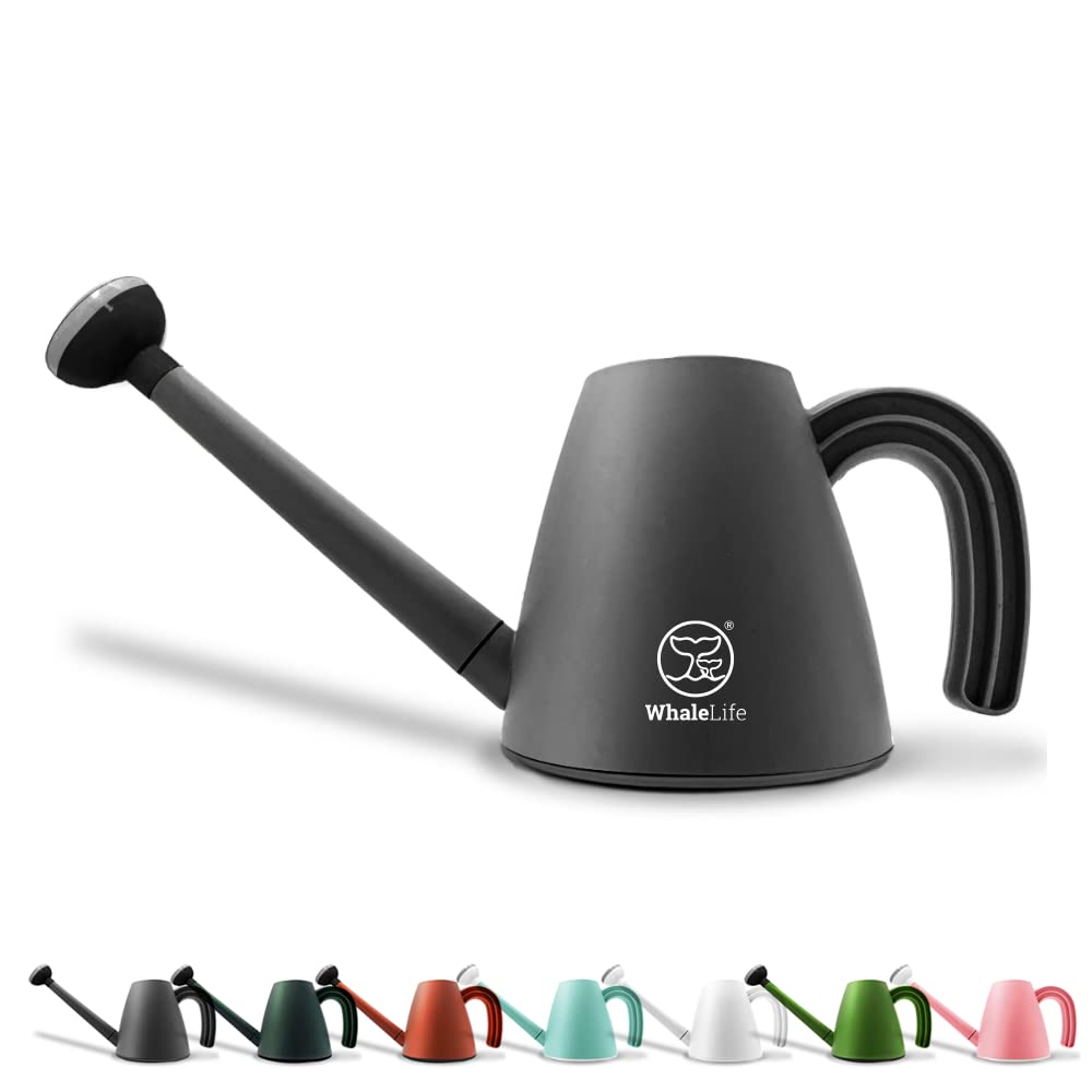 Indoor Plant Watering Can Long Spout for House Plants 2L/67oz Gray