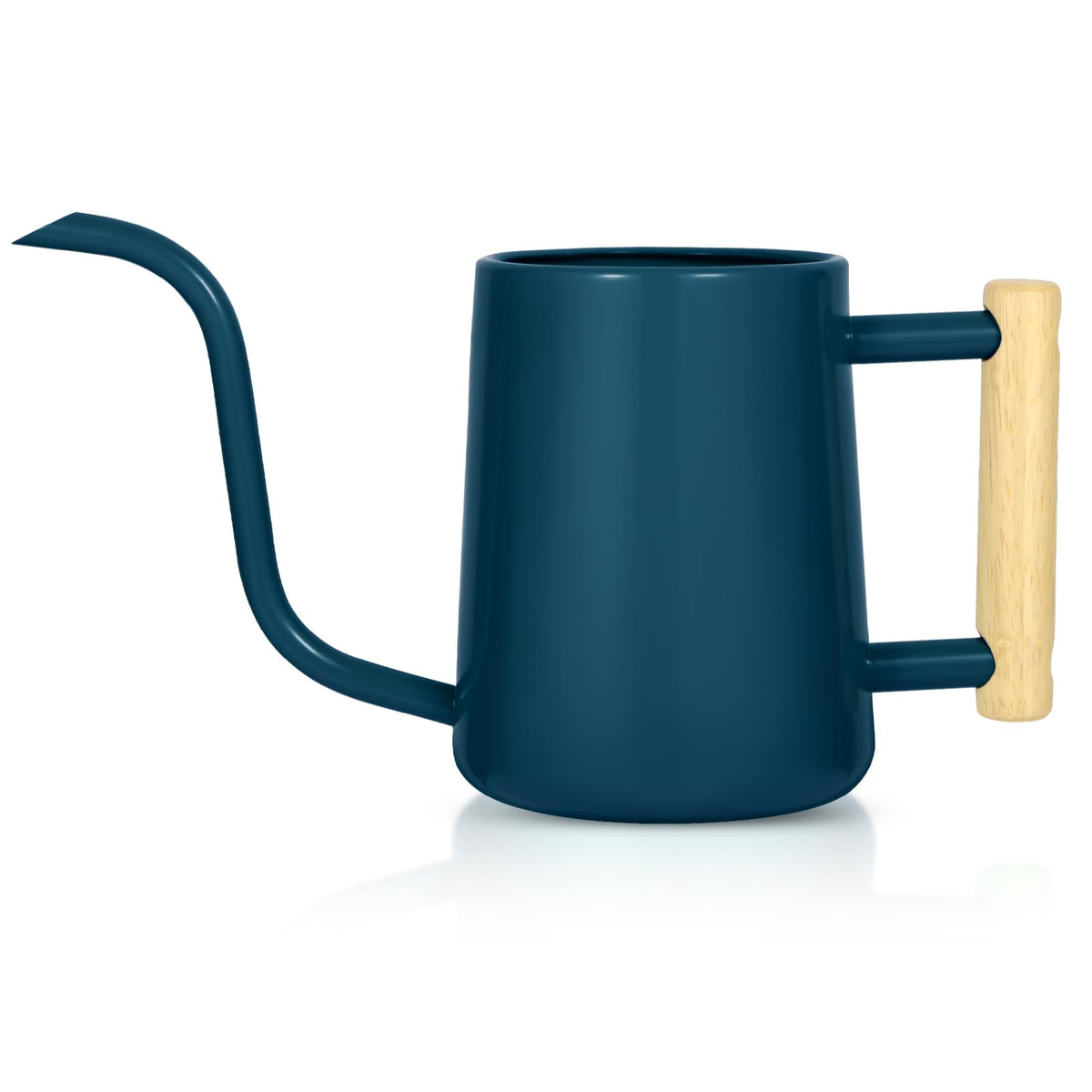 Watering Can Indoor Plants, 35 oz/1000 ml Metal Stainless Steel Watering Can Pot with Long Spout for Indoor House Plants Bonsai Outdoor Garden Flower Decorative (Sage Green)