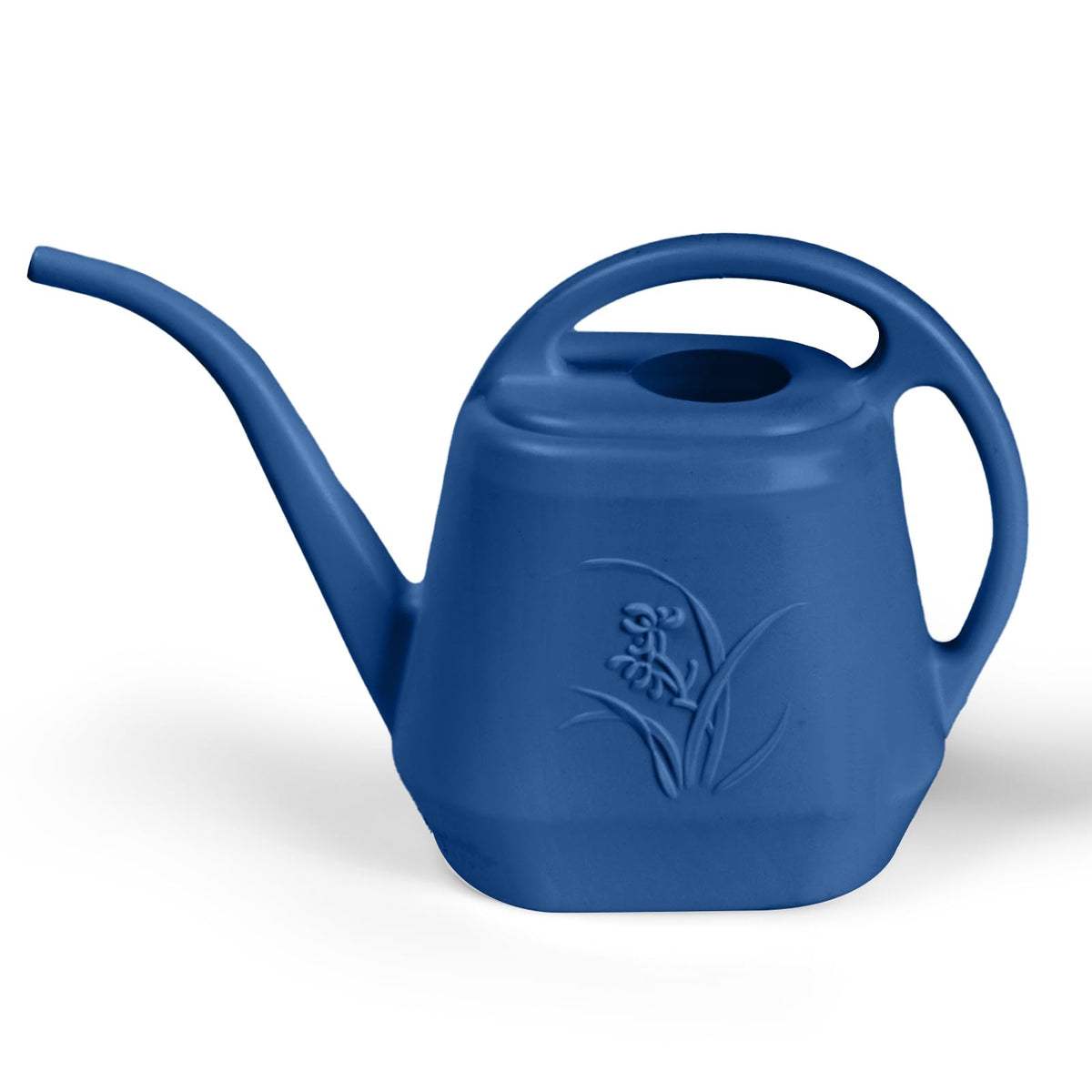 ZXJ Plant Watering Can - for Indoor and Outdoor Home Garden Plants - with Long Spout - Coffee Color - 1/2 Gallon