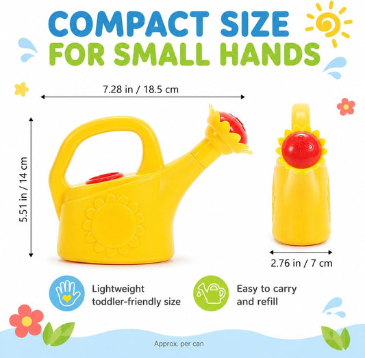 STOBOK 3 Pack Kids Watering Can, Chicken Watering Cans (Random Color)