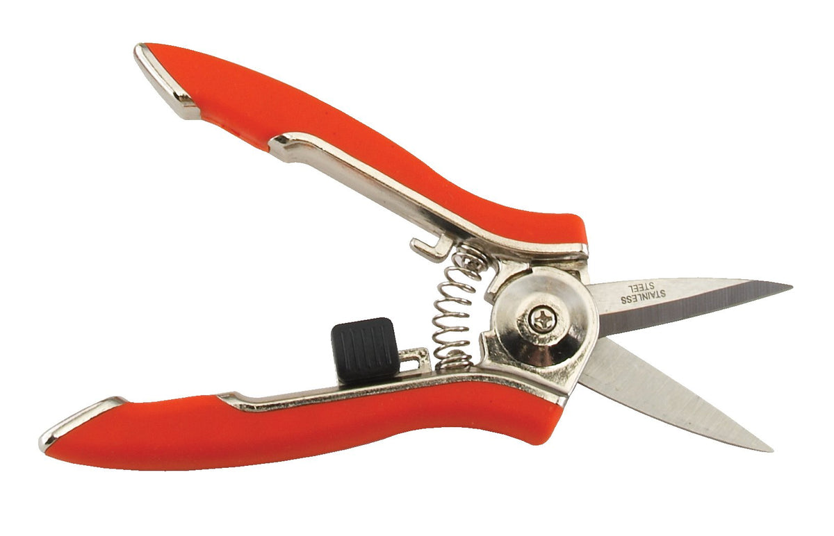 Dramm ColorPoint Stainless Steel Compact Garden Pruning Shears, Hand Pruner, Garden Clippers, with Heavy Duty Blade and Easy grip Handle, Green