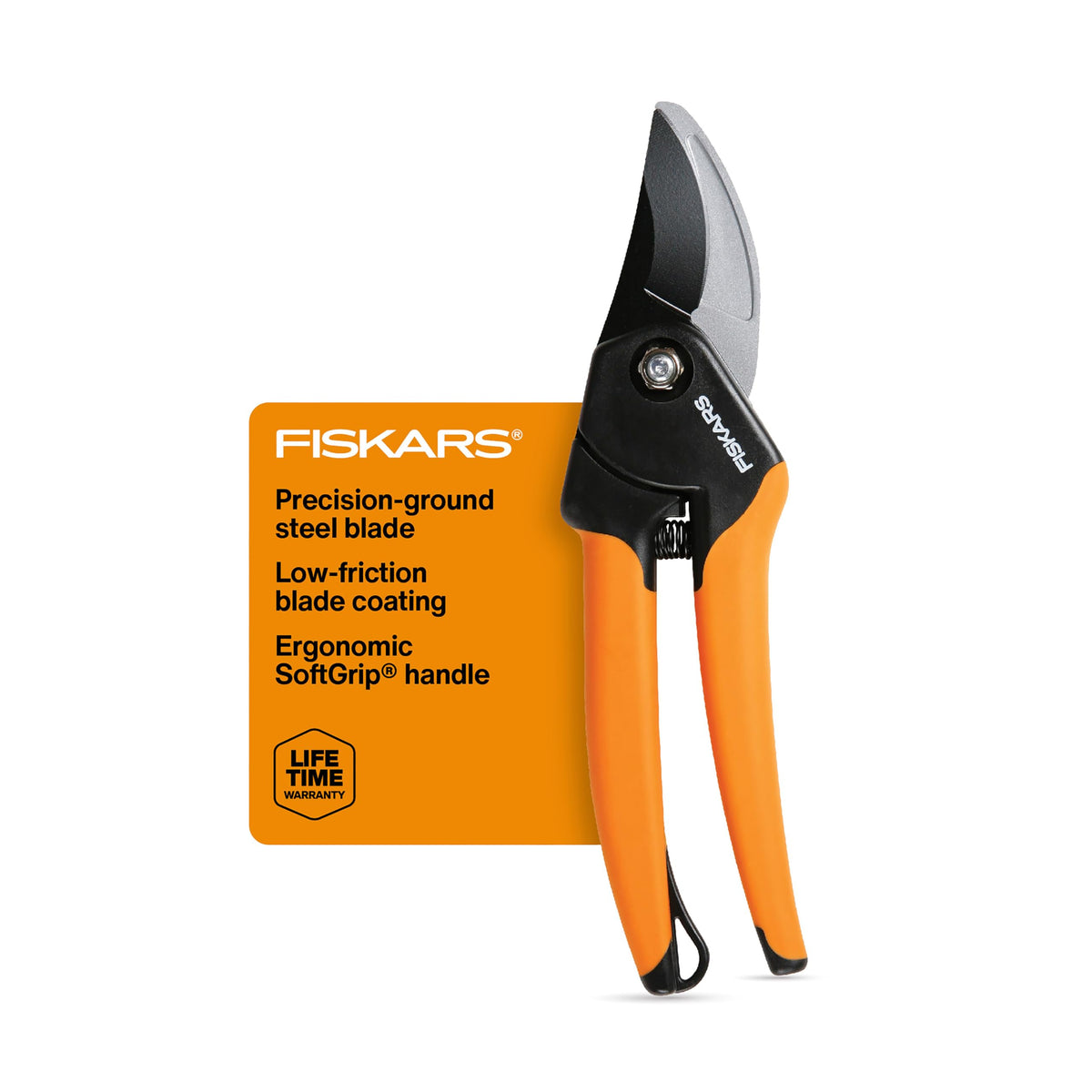 Fiskars 2-Piece Garden Tool Set, Pruning Shears & Vegetable Scissors