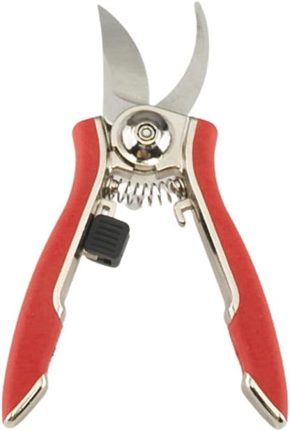 Dramm ColorPoint Stainless Steel Compact Garden Pruning Shears, Hand Pruner, Garden Clippers, with Heavy Duty Blade and Easy grip Handle, Green