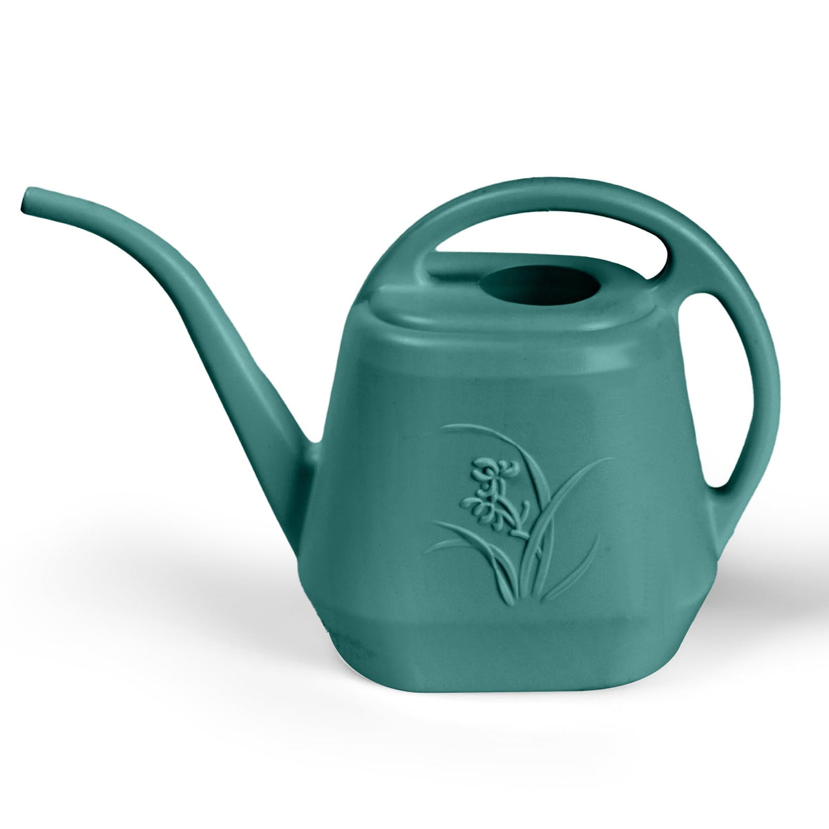 ZXJ Plant Watering Can - for Indoor and Outdoor Home Garden Plants - with Long Spout - Coffee Color - 1/2 Gallon