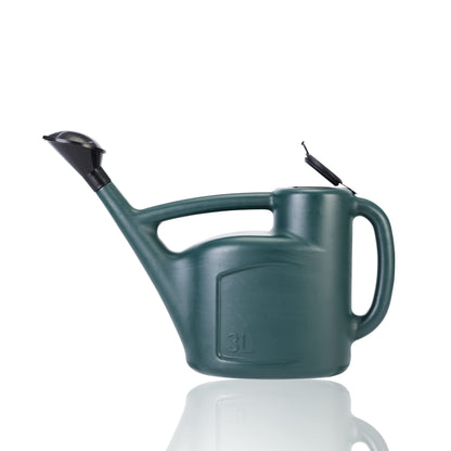 Small Watering Can for Indoor Plants with Lid & Long Spout, Drip-Free, 3L