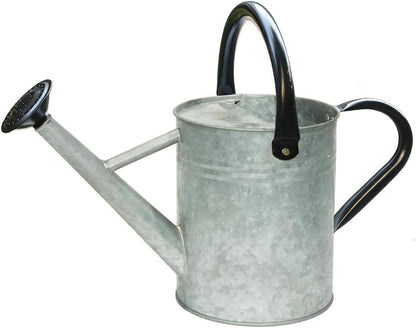 Metal Watering Can 1 Gallon for Indoor and Outdoor Plants Red