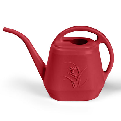 ZXJ Plant Watering Can - for Indoor and Outdoor Home Garden Plants - with Long Spout - Coffee Color - 1/2 Gallon