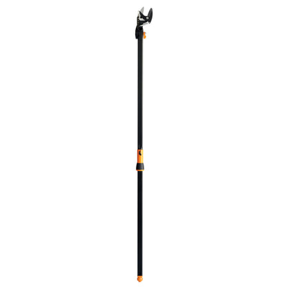 Fiskars 8-12 Ft Extendable 2-in-1 Tree Pruner & Pole Saw with Rotating Head