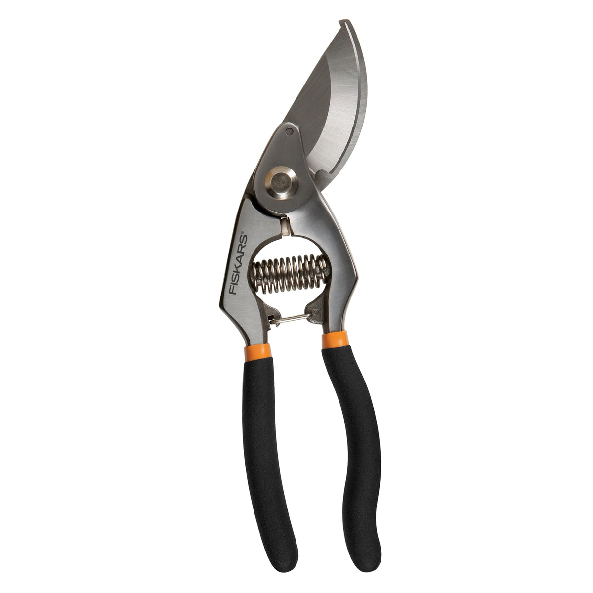 Fiskars SoftGrip Bypass Pruning Shears, 5/8” Cut Capacity Garden Clippers