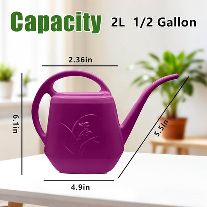 Plant Watering Can Grip- Rose Red - 1/2 Gallon