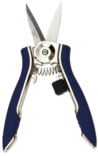 Dramm ColorPoint Stainless Steel Compact Garden Pruning Shears, Hand Pruner, Garden Clippers, with Heavy Duty Blade and Easy grip Handle, Green