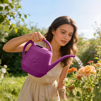 Plant Watering Can Grip- Rose Red - 1/2 Gallon