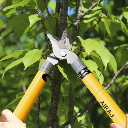 AIRAJ 16-24" Tree Loppers for Gardening, 1.5” Cut Tree Trimmer Garden Tools