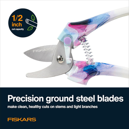 Fiskars 2-Piece Garden Tool Set, Pruning Shears & Vegetable Scissors