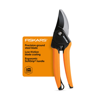 Fiskars 2-Piece Garden Tool Set, Pruning Shears & Vegetable Scissors
