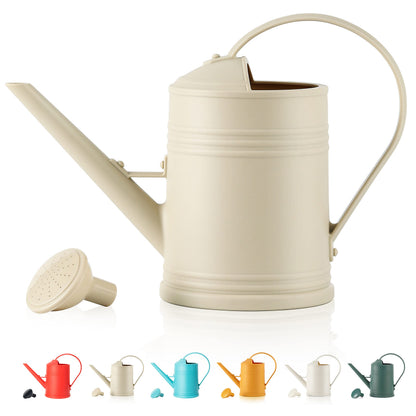 Plastic Indoor Watering Can with Sprinkler Head - 68 oz, 1/2 Gallons