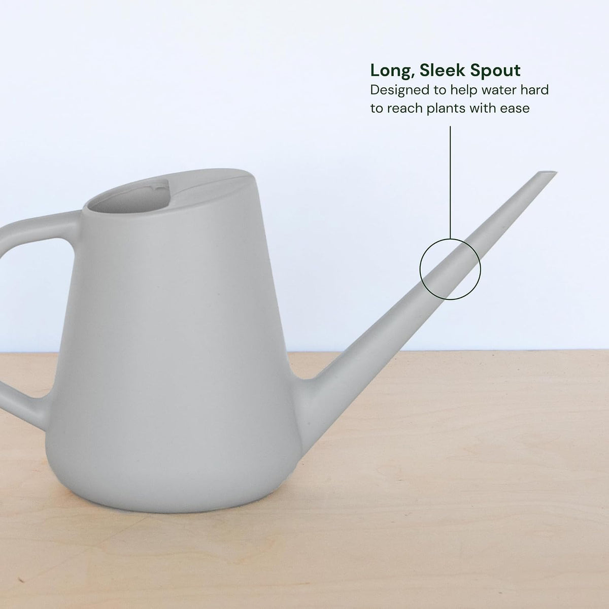 Bloem Fern 50 Oz. Gray Watering Can - 1 Each