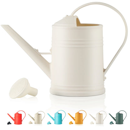 Plastic Indoor Watering Can with Sprinkler Head - 68 oz, 1/2 Gallons