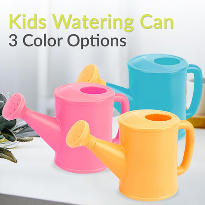 Kids Watering Can 700ml Detachable Nozzle for Indoor Plants (Blue)