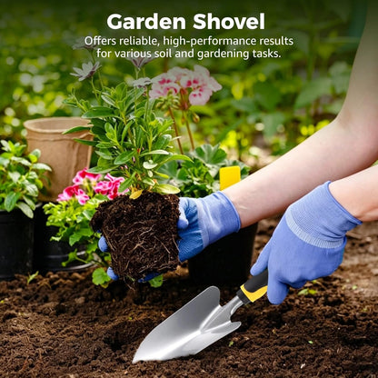 12 Pcs Stainless Steel Gardening Trowel Heavy Duty Metal Trowel Garden Tool