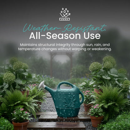 Union Products 63066 2 Gallon Indoor/Outdoor Watering Can, Green